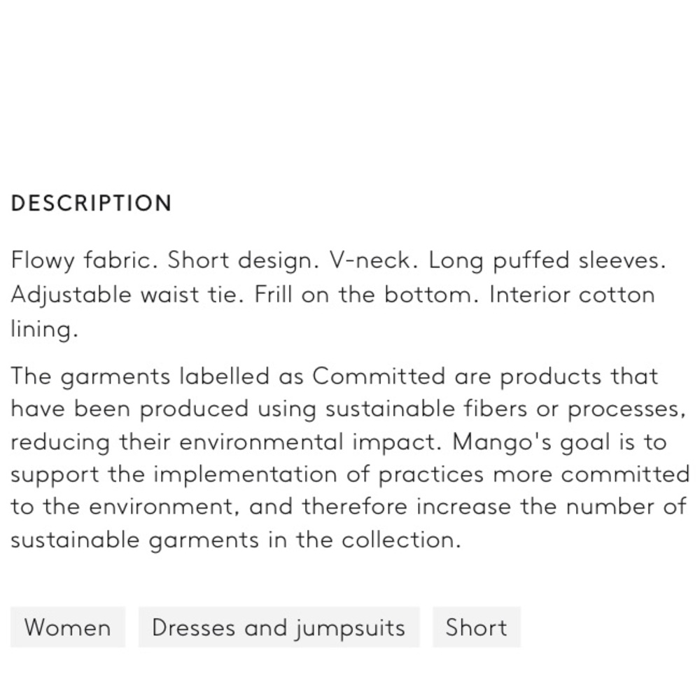 Mango lightweight cotton dress - Picture 9 of 10